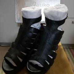 新品 Matiko マチコ レザーサンダル US7.5 24cm-24.5cm 新品 Matiko マチコ レザーサンダル US7.5 24cm-24.5cm