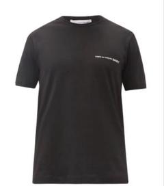 コムデギャルソンシャツ　ブラックTシャツ