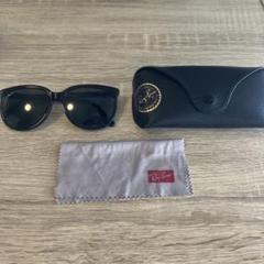 Ray-Ban ブラック サングラス ケース付き - メルカリ