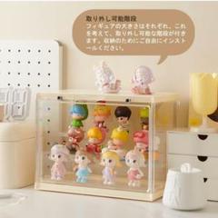 アクリルケース 中型サイズ 大容量 組み立て式 コレクションケース 各種対応
