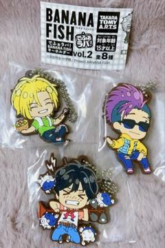 バナナフィッシュ　でふぉラバ！　奥村英二　アッシュ　ショーター・ウォン　15個 BANANAFISH でふぉラバ！ アッシュ 奥村英二 ショーター・ウォン