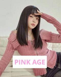 未使用、試着のみ/PINKAGE/ピンクエイジ /アッシュミルクブラウンシャギー 未使用、試着のみ/PINKAGE/ピンクエイジ /アッシュミルク