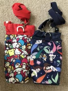 ペットボトルホルダー　サンリオ　プリンセス　ディズニー　ハローキティ　女の子