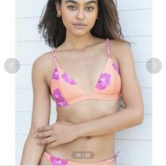 【完売】m様ALEXIA STAM [アリシアスタン] オレンジリボン水着セット ALEXIA STAM（アリシアスタン）の「Jenny / クシュ紐BTM（水着