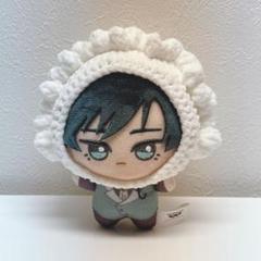 ハンドメイド　10cm ぬい服　ぬい活　ぬい帽子　餃子　ちびぐるみ　ギョウザ