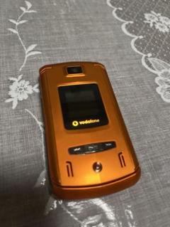 Vodafone 折りたたみ式携帯電話 804SSオレンジ