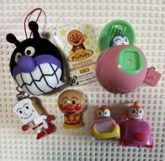 アンパンマン　バイキンマン　まんまるフェイスマスコット　ガチャ　まとめ売り8個
