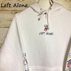 2022年最新】left alone パーカーの人気アイテム - メルカリ ショッピング正規品 刺繍ロゴ 【きりたんぽ着用ブランド】レフトアローン 両袖ロゴ パーカー 入手困難 パーカー