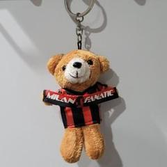 ACミラン　テディベア　キーリング　7番　サッカー　イタリア　セリエA