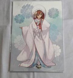 五等分の花嫁イラストボード（三玖ホログラム） 五等分の花嫁イラストボード（三玖ホログラム）