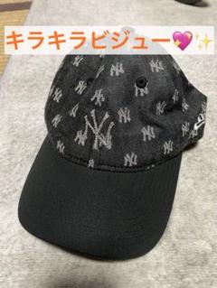 ニューエラ NY ビジュー ラインストーン デニム キャップ ギャル