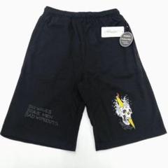 新品タグ付き　黒　サーフドクロ　サーフハーディー　ハーフパンツ　Mサイズ