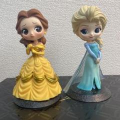 Qposket ディズニープリンセス　フィギュア　 エルサ　アナと雪の女王　ベルのサムネイル
