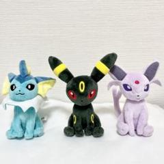 Pokemon fit ブラッキー エーフィ シャワーズ