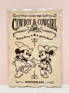 【2個セット】カチューシャ ウェスタンスタイル ミッキー ミニー 新品タグ付き Disney - TDR ミッキー&ミニーカチューシャ、肩のせぬいぐるみ