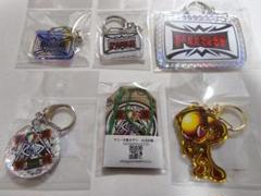 アクリルブロックキーホルダー PUSHボタン