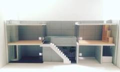 残り5セット‼️ 有名建築家 安藤忠雄 設計 住吉の長屋 1/50作成キット