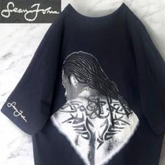 00’s Seanjohn ビッググラフィックTシャツ L Y2K HIPHOPのサムネイル