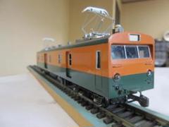 国鉄 クモユニ74　郵便・荷物合造電車 HOゲージ　(金属製 / カツミ製） KATSUMI (カツミ) HOゲージ クモユニ 74 郵便荷物電動車