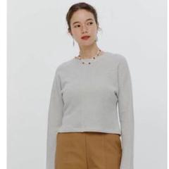 yori ヨリ　ペプラム　長袖　トップス　カットソー　ホワイト 2025年最新】Yori 季節感：冬 レディース 長袖 Tシャツ