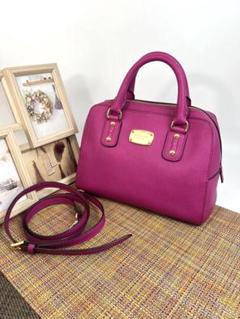 ✨極美品✨MICHAEL KORS マイケルコース　2WAYハンドバッグ ピンク