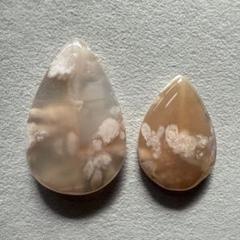 桜瑪瑙　天然石パーツ