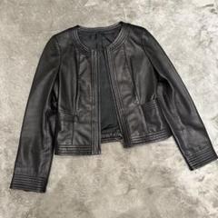 未使用　アナイ　レザージャケット ラムレザーファスナーブルゾン|ANAYI OFFICIAL ONLINE STORE