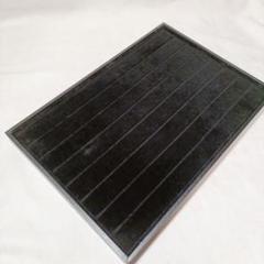 最終値下げ☆ジュエリートレイ ベルベット 7スロット 積み重ね可能 ブラック