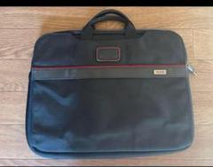 TUMI ALPHA JAL限定 ブラック/レッド ビジネスバッグ PCケース