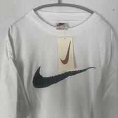 90s old nike スウッシュ デッドストック 紙タグ付き - メルカリ