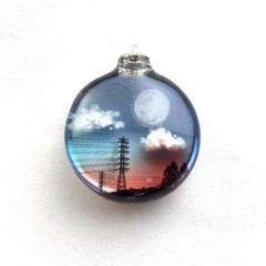 No.339【送料無料】情景レジン　キーホルダー　ネックレス