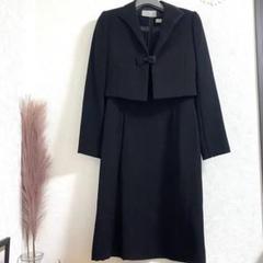 しまむら セオリア ブラックフォーマル ワンピース 3点セット 7号 しまむら - フォーマル ワンピース 喪服 7号 3点セットの通販 by