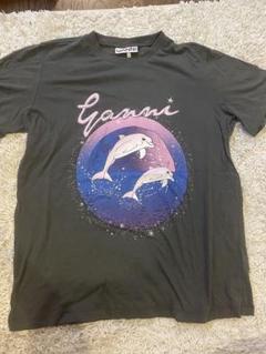 GANNI ガニー　蛯原友里さん着用　プリントTシャツ 2025年最新】ganni tシャツ イルカの人気アイテム - メルカリ