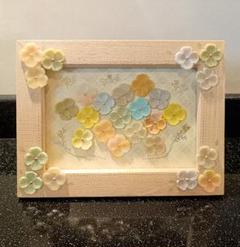 【商品番号14】やさしいお花のアート作品 ✶ 1点もののサムネイル