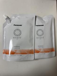 パナソニック　ニオフ消臭潤滑剤詰め替え用　400ml   5袋セット ニオフ消臭潤滑剤 つめかえ用 400mL / ウエル・カム サポート