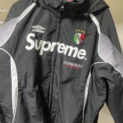 Supreme×umbro/ブラックナイロンジャケット アジア - メルカリ