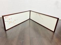 風炉先屏風:京友禅作家中村勝雲氏作