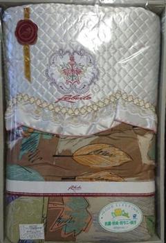 昭和レトロ シルク混健康肌布団
