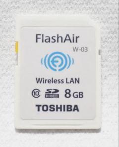 TOSHIBA FlashAir W-03 8GB 834