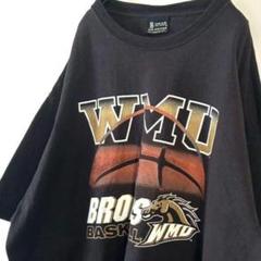 ギア バスケットボール ブロンコス Tシャツ 2XL ブラック 黒 古着