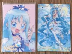 プリキュアウエハースカードhr ドリームマリンラメールワンダフル