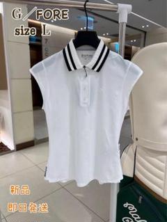 新品未使用☆新作☆G/FOREジーフォアレディース半袖シャツsizeLベージュ ジーフォア ゴルフ G/FORE Tシャツ Sサイズ レディース - メルカリ