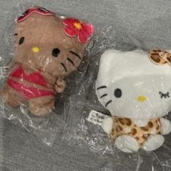 ♡超激レア♡ガングロ　日焼けキティ　Ｂチェーン♡ぬいぐるみ　超激ヴィンテージ商品 ハローキティ - キティ 日焼け ガングロ ぬいぐるみ パレオ