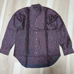 未使用品【JIM THOMPSON】ジムトンプソン　シルク　長袖シャツ　L Jim Thompson - JimThompson(THA)ペイズリー総柄シルクシャツの