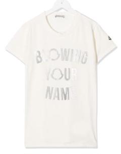 新品未使用モンクレール monclerレディース2020春夏新作プリントTシャツ