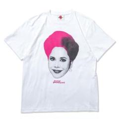 全国宅配無料 パンクドランカーズ x デヴィ・スカルノ カラフルヘアー夫人TEE トップス