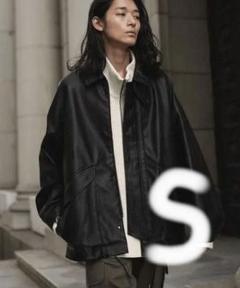 セール】ARTIFICIAL GRAIN MILITARY BLOUSON（ブルゾン）｜WYM