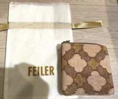 【完売品】FEILER フェイラー　ギグル　エチケットポーチ　ベージュ ギグル エチケットポーチ GGL-257449（取扱店舗限定）(ベージュ