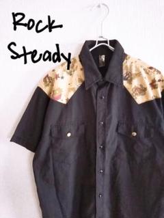 D222172 Rock Steady ショートスリーブウエスタンシャツ