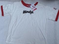 新品Wendy's リンガーTシャツ ホワイトレッド　150